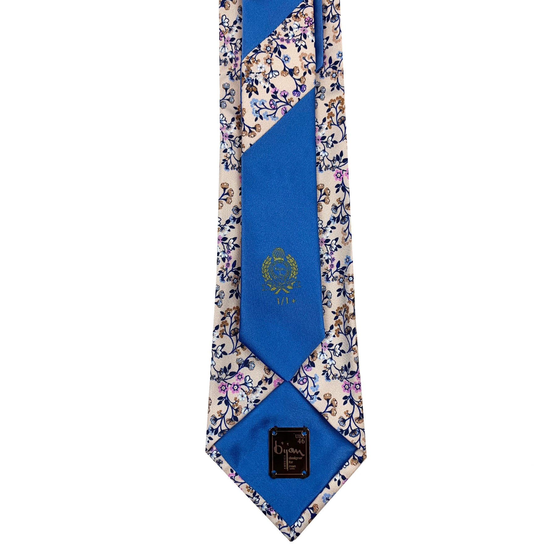 Bijan Floral Pure Silk Tie Set – House Of Bijan