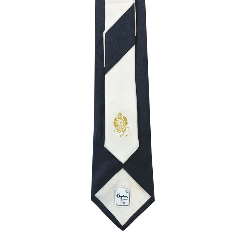 Limited Edition Special Silk Jacquard Bijan "b" Tie Set