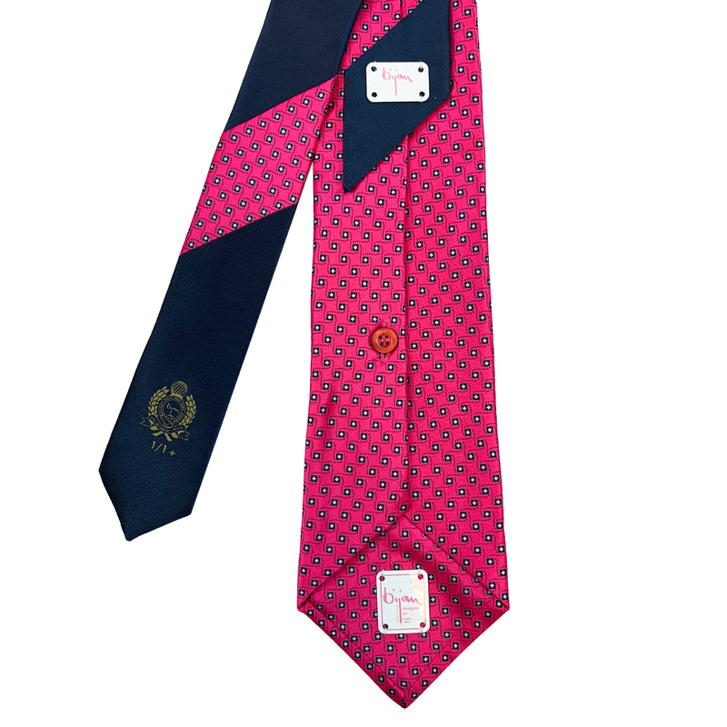 Bijan Pink Pure Silk Tie Set