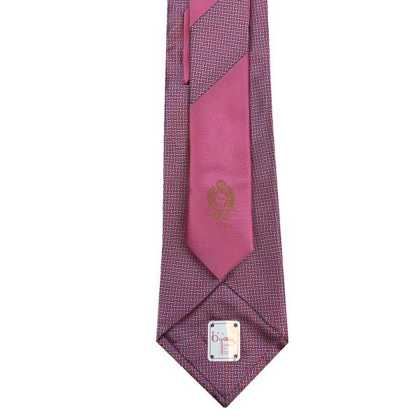 Bijan Pink Pure Silk Tie Set