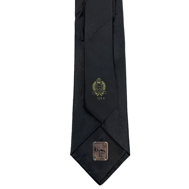 Bijan Grey Pure Silk Tie Set