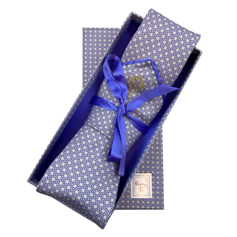 Bijan Pure Silk Tie Set