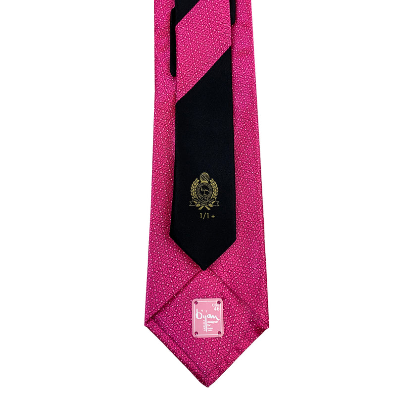 Bijan Pink Pure Silk Tie Set