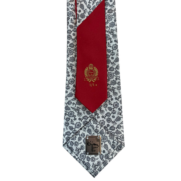 Bijan Pure Silk Floral Tie Set