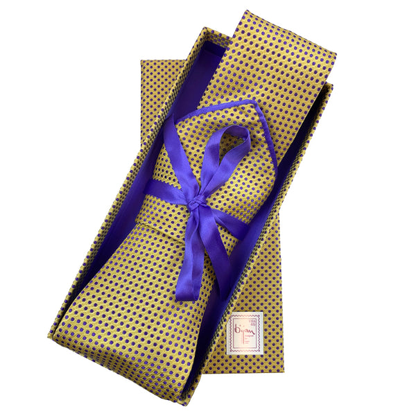 Bijan Pure Silk Tie Set