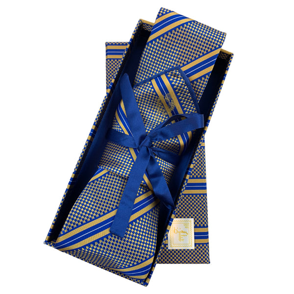 Bijan Pure Silk Tie Set