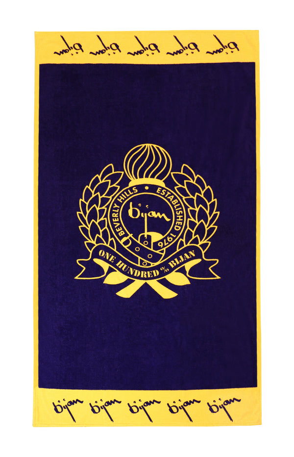 Navy Beach Towel